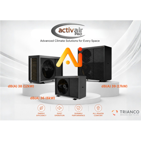 Activair Pro R290 Heat Pump - 6kW, 12kW & 17kW