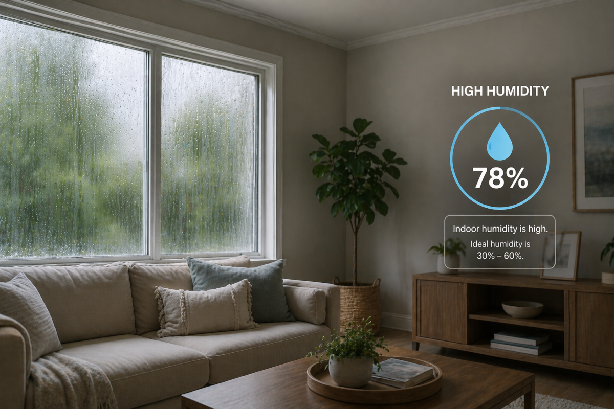 Trianco Activair Air Source R290 Heat Pumps have the ability to remotely monitor humidity